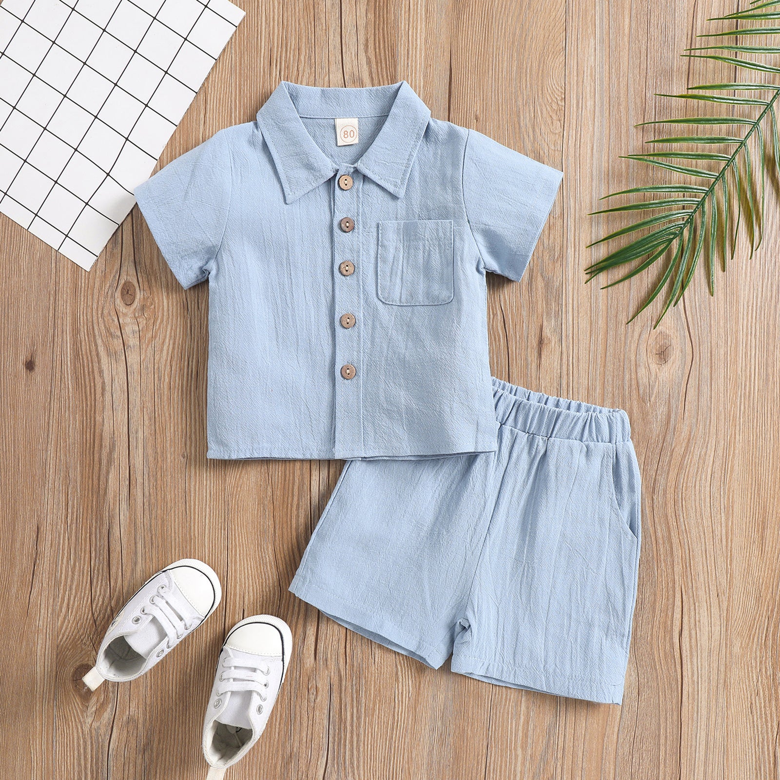 The Riviera Cotton Set — Junior Boy
