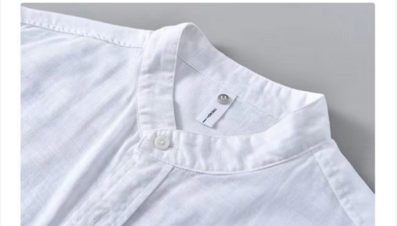 The Riviera Cotton & Linen Shirt — Short Sleeve