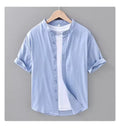 The Riviera Cotton & Linen Shirt — Short Sleeve