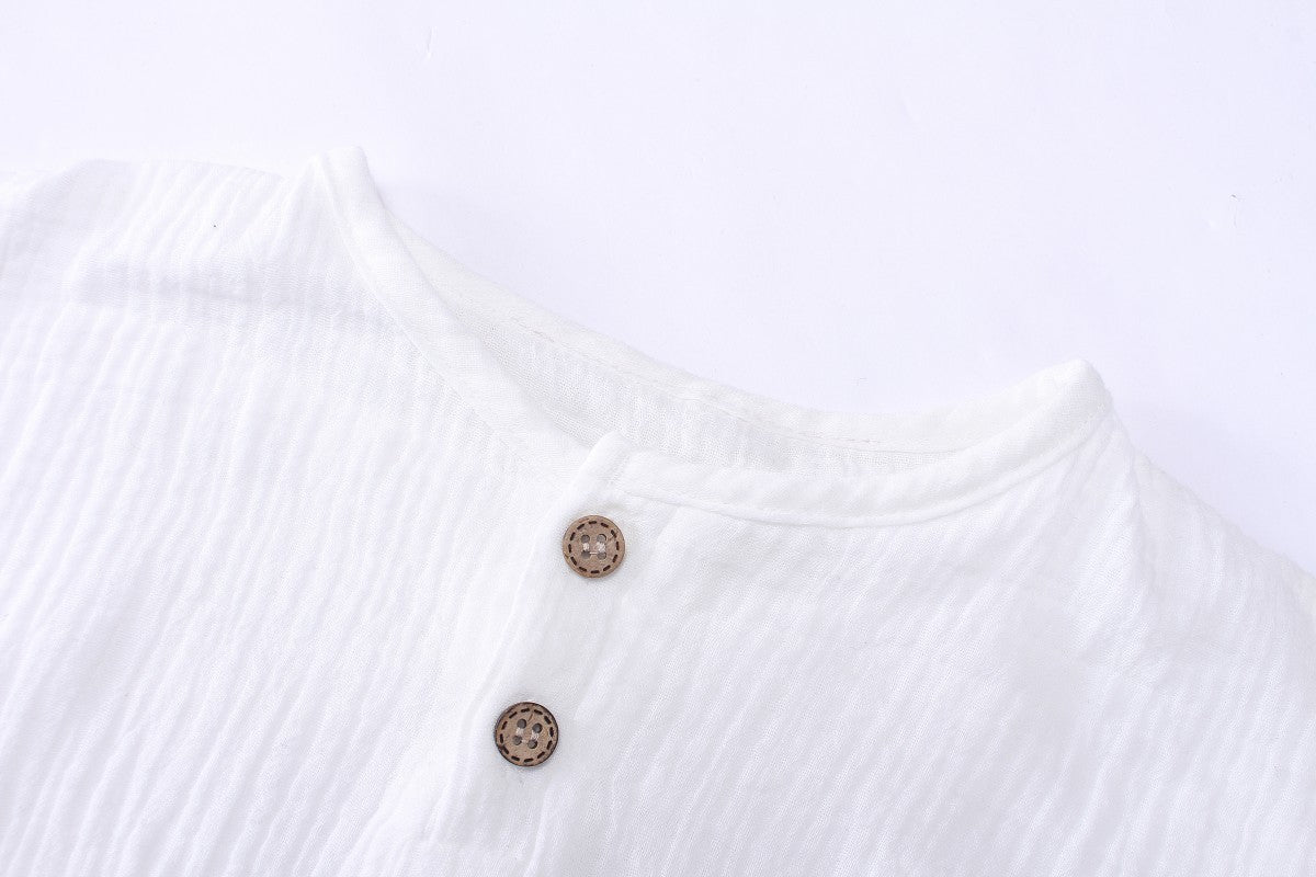 The Riviera Cotton Set — Tee & Shorts Unisex