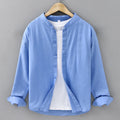 The Riviera Cottone & Linen Shirt — Long Sleeve