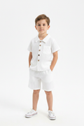 Bambino coordinato bianco