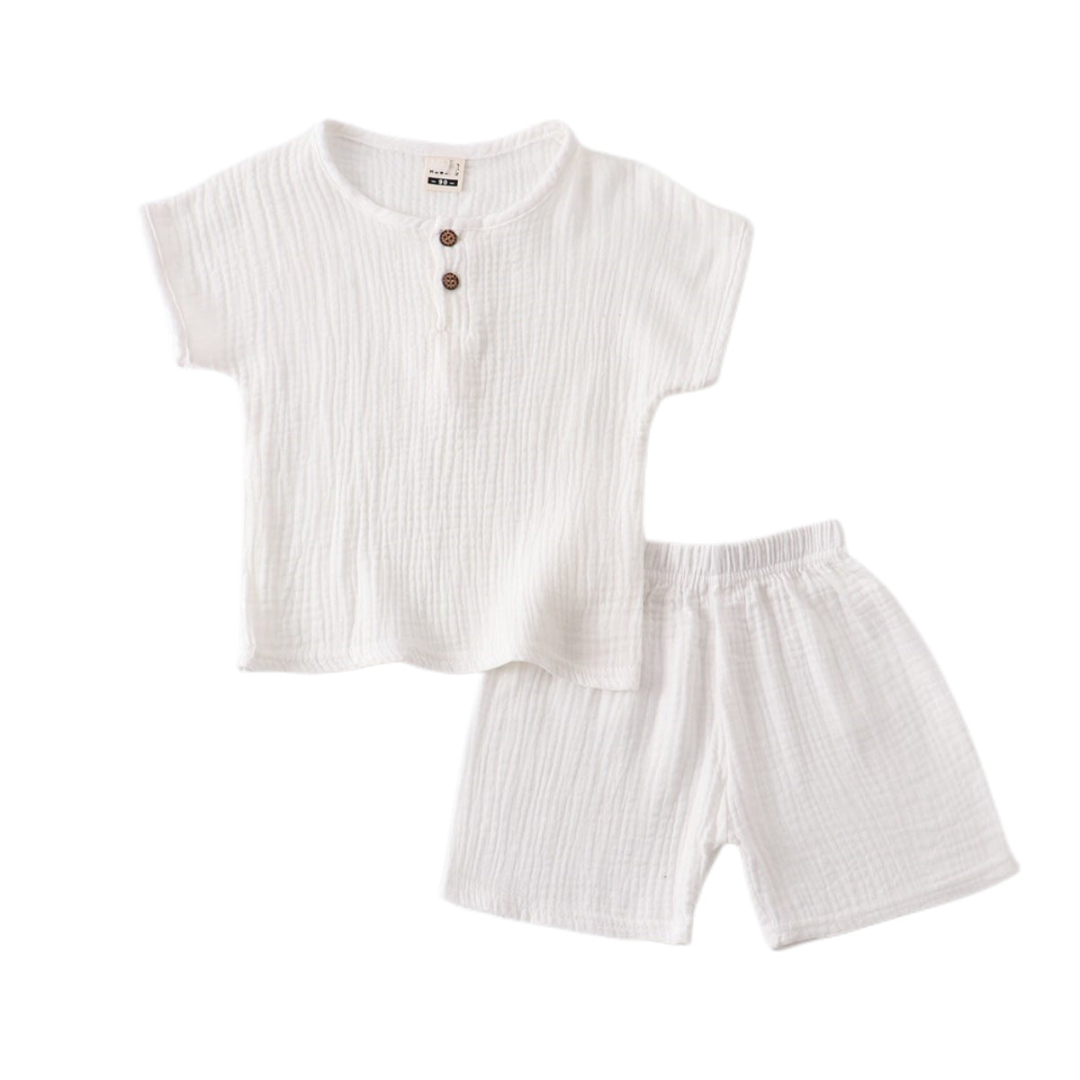 The Riviera Cotton Set — Tee & Shorts Unisex