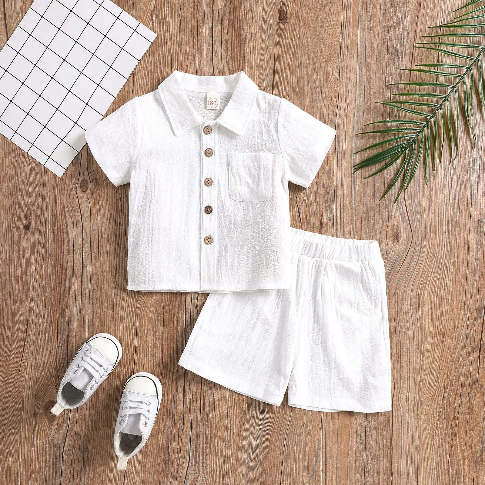 The Riviera Cotton Set — Junior Boy