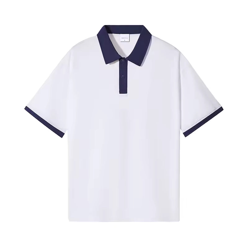 The Riviera Polo — Cotton Serenity, Unisex
