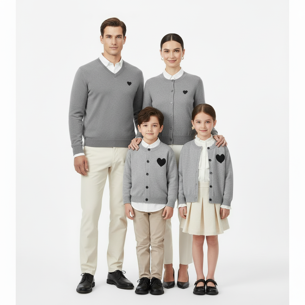 Family Edit cuore nero